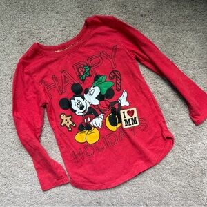 Disney Toddler Christmas Top